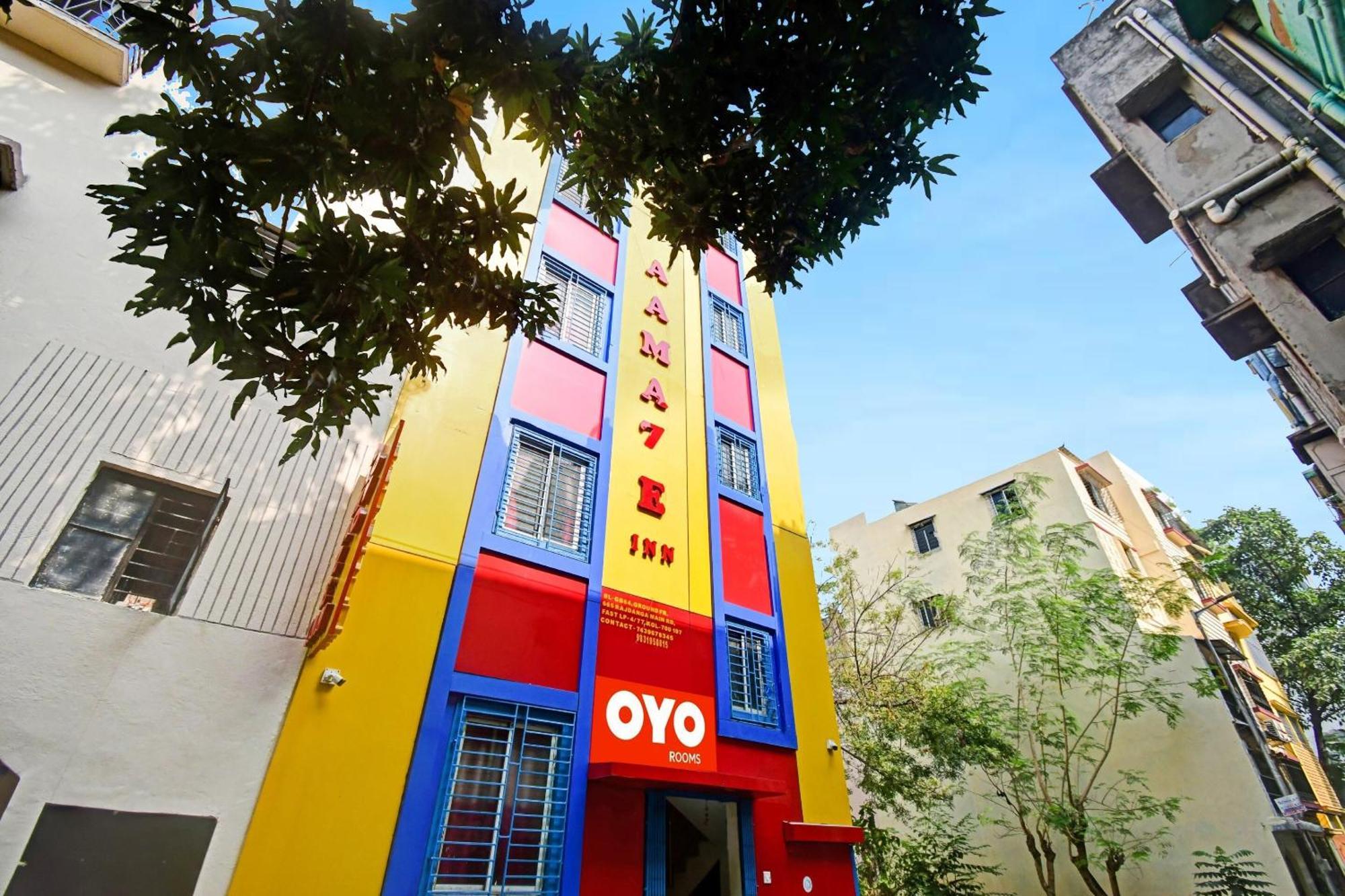 Hotel O New Aamaze Inn Near Acropolis Mall 加尔各答 外观 照片